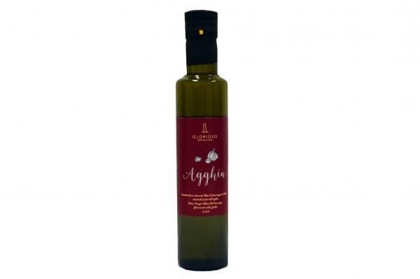 Huile d'Olive Aromatisée à l'ail