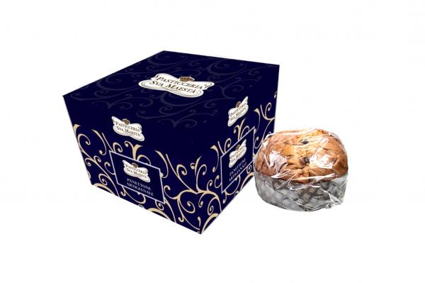 PANETTONE WITH CHOCOLATE CHIPS AND CANDIED ORANGE