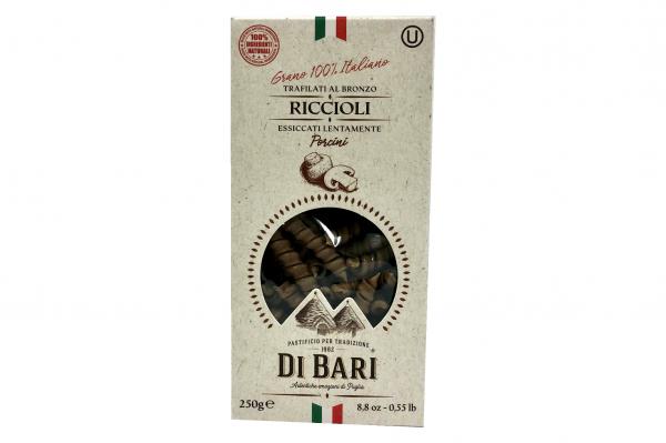 Riccioli with Porcini Mushrooms